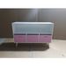 White Bookcase Collapsible Cabinet Drawers Display Book With 's Storage Fabric Pink Toy Organizer_voghion.com