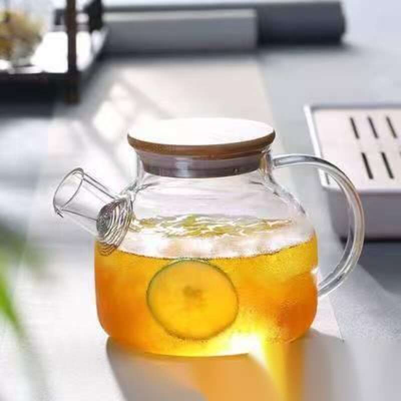 Glass Household High-temperature Boiling Large Soaking Teapot, Filtered Tea Set, Cold Water Kettle, Open Flame, High_voghion.com