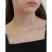 Colar Sterg Sier Fine Twist Design Simples Clavícula Corrente Ins Feminino All-match High-grade Sense Niche Hot Selg_voghion.com