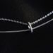High-Value Double-Layer Circle For Women, Niche Design Choker, Imple Ins Tyle, Minimalist Clavicle Chain Necklace_voghion.com