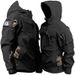 Winter Fleece Jacket Men Riding Outdoor Motorcycle Coats Tactical Multi-pocket Soft Shell Waterproof Windproof Warm Shark Skin_voghion.com