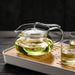 New Transparent High Temperature Resistant With Filter Thickened Glass Teapot Water Separation Household Tea Brewing Pot_voghion.com