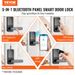 Entry With Lock Deadbolt Door 5in1 Lock Smart Fingerprint Smart Door Smart Control Keyless Lock With Bluetooth Handle Knob App_voghion.com
