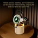 New Wireless Bluetooth Magnetic Desktop Phone Stand Multi-in-One Night Light Speaker Charging Base_voghion.com