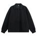 Men's Clothing Men's Autumn New Style Lapel Raglan Sleeve Casual Jacket Short Wide Silhouette Texture Loose Business Woolen Coat_voghion.com