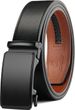 Men's Leather Ratchet Automatic Buckle 35 Mm Wide Belt No Logo Version Available_voghion.com