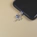 Leichter Luxus Gemini Telefon Staubstecker Stern Anhänger Quaste Charme Ins Style DIY Zubehör Geburtstagsgeschenk_voghion.com