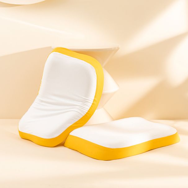 Shimengzi Memory Foam Toast Pillow - Soft & Supportive, Breathable Knit Cover, 35x55cm_voghion.com