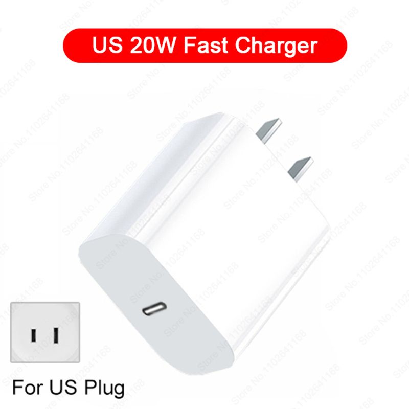 Încărcător original PD 20W pentru iPhone 14 13 12 11 Pro Max Mini 8 Plus XR X XS cablu de încărcare rapidă USB C accesorii telefon_voghion.com