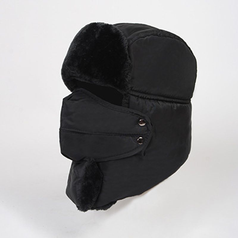 Lei Feng männer in winter mit dicker baumwolle und samt kinder reiten fahrräder, ohr schutz für wärme, Nordosten_voghion.com