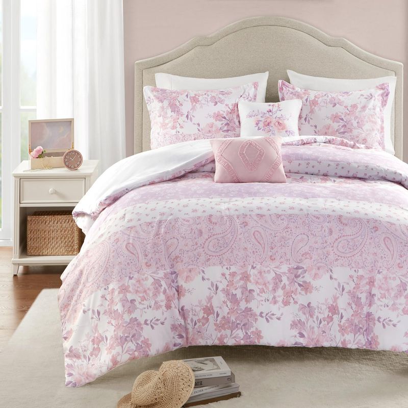 Digital Print Duvet Cover Set - Multiple Sizes (AU/EU/US/DE/ES), Soft Microfiber Bedding, Tropical/Modern Patterns, Machine Washable_voghion.com