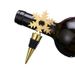 European-style zinc alloy red wine bottle stopper wine stopper decorations creative Christmas gift snowflake wine stopper_voghion.com