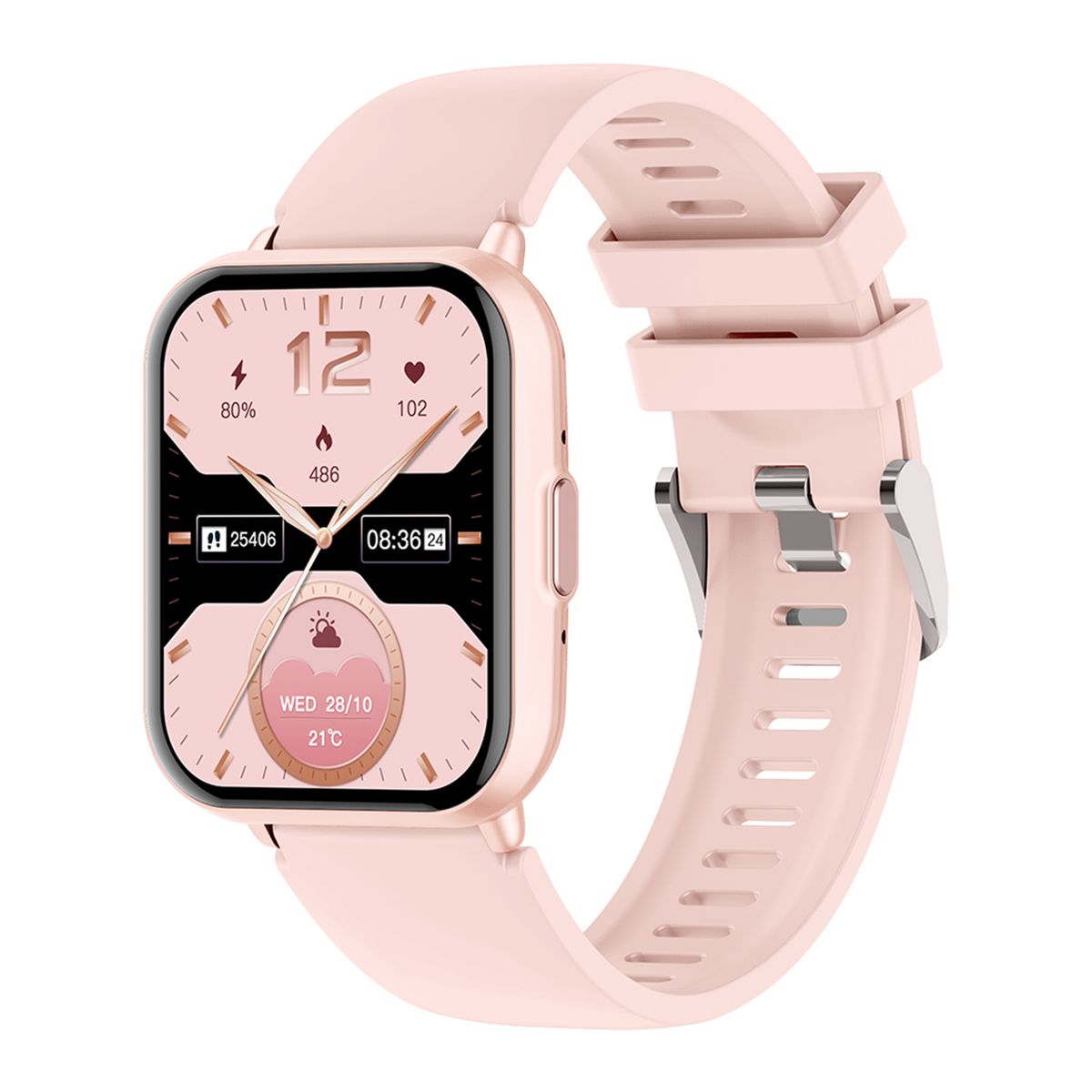 Unisex Smart Watch True Rate Blutsauerstoff UV Männer und Frauen Gesundheitsüberwachung Sportuhr Multifunktional_voghion.com