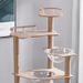 Cat Climber Cat Nest Cat Scratch Board Cat Tree Cat Supplies Pet Cat Toys Space Capsule_voghion.com