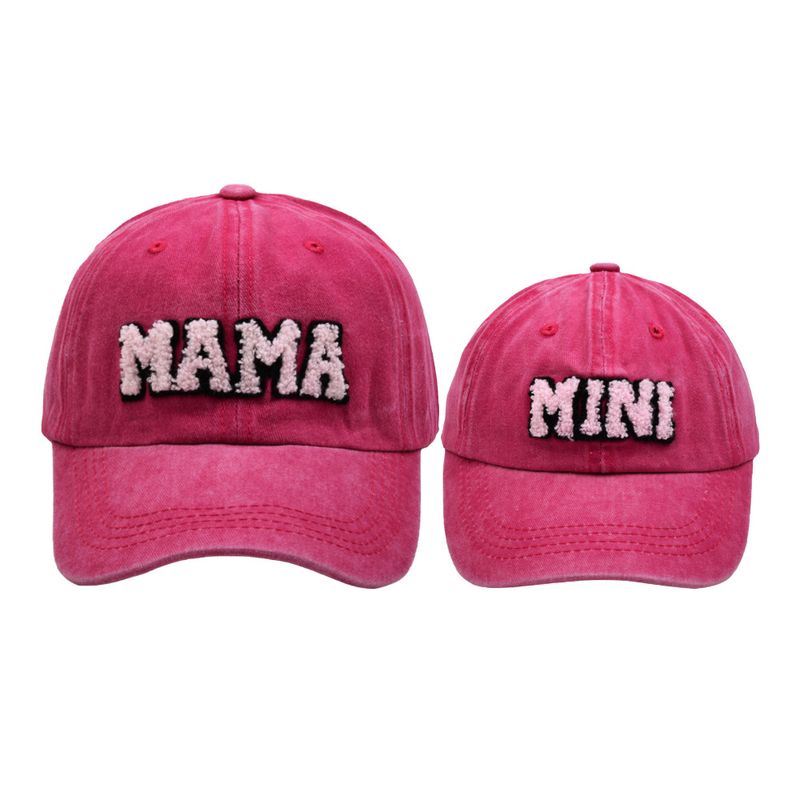 2023 New MAMAMINI Leopard Print Baseball Outdoor Sun Protection Casual Parent-Child Duckbill Cap_voghion.com