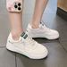 Πλατφόρμα Running Γυναικεία παπούτσια τένις Woman Walking Chunky Sneakers Λευκά Casual Vulcanized παπούτσια_voghion.com
