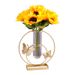 Home Furniture Flower Decoration Living Room Desktop Simulation Flower Arrangement Table Hydroponic Vase Decoration Light Luxury Style Decoration_voghion.com