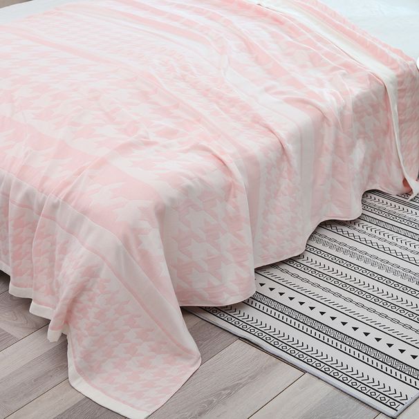 Bamboo Fiber Cooling Blanket - Ultra Soft Breathable Throw For Home & Office Air-Conditioned Rooms_voghion.com