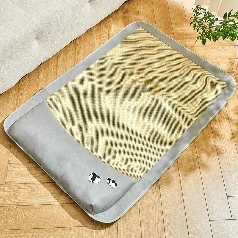 Mat Dog Cushion Cooling Pets Supplies Accessories Petty Bed Doggie For Dogs Big Mattress Large Lie Sofa Golden Retriever Small_voghion.com