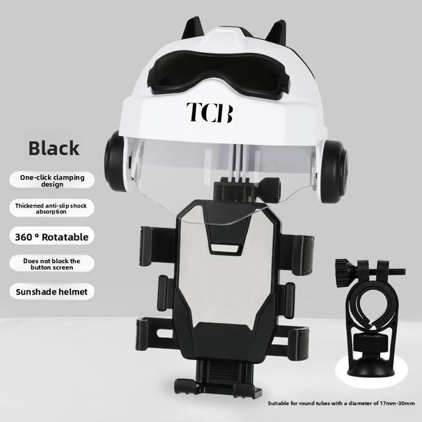 New Bike Electric Scooter Phone With Hat Rider Navigation Holder Waterproof Sunshade Bicycle_voghion.com