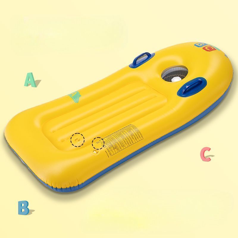 Volteo de tabla de surf, juego de agua espesa para niños, remo flotante, círculo, tabla de flotación para nadar, playa y costa_voghion.com