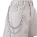 Hip Hop Bounce Metal Pentagram Waist Donna Multi Layer Pantaloni Catena Accessori_voghion.com