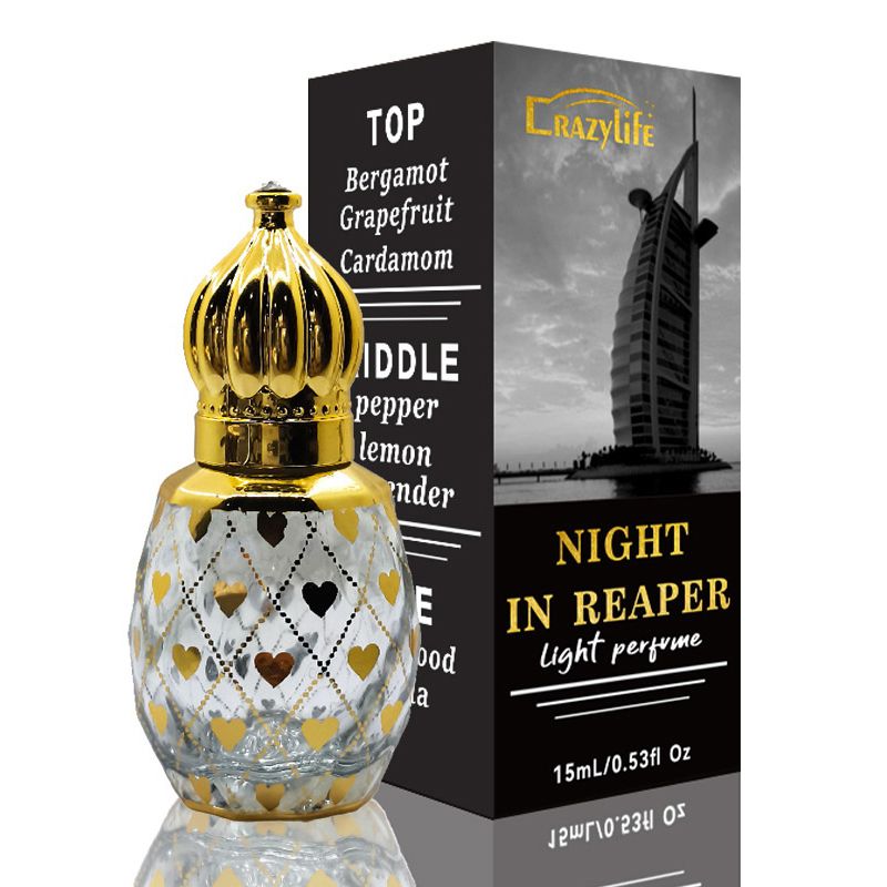 Dubai 15ML Profumo Medio Oriente Fragranza Leggera a Lunga Durata Olio Essenziale Fresco del Deserto Wer Arabian Salute Bellezza_voghion.com