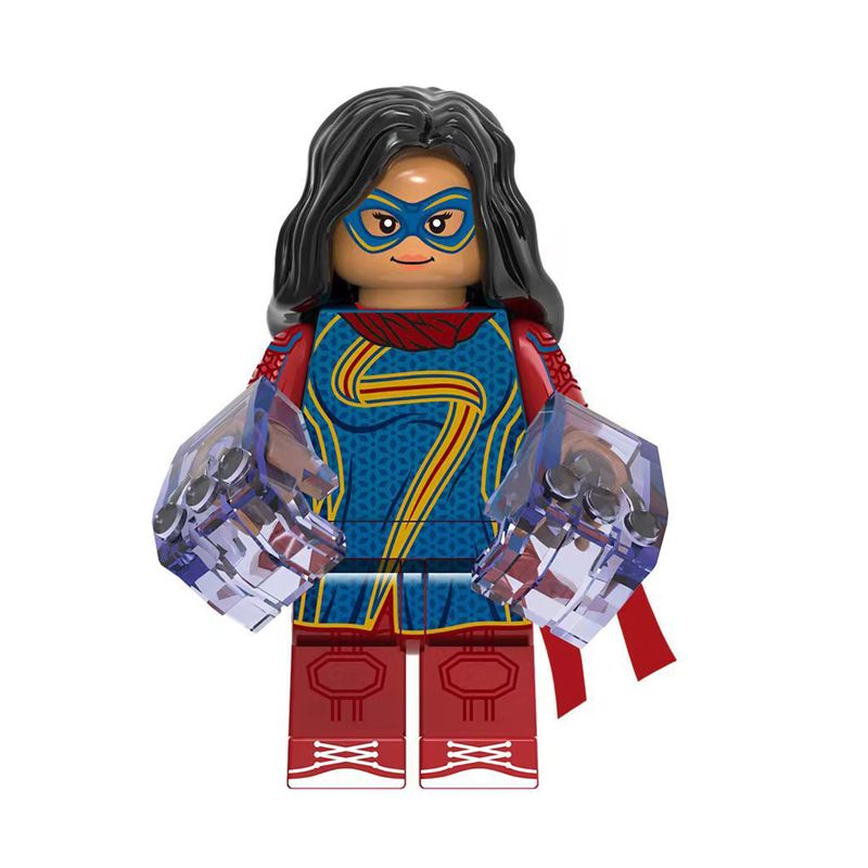 4,5 cm Minifigur DIY monterad plasttegelleksak Samlarfigur Skrivbordsprydnad Söta minifigurer Leksaksbyggstenar_voghion.com