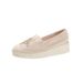 Spring & Fall Classic Style Flats Easiest For Match Thick Sole Wedge Shoes_voghion.com