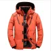 Herren Winterjacken | 20 Grad weißer Entengänsedaunenmantel - dicker warmer Schnee-Windbreaker_voghion.com