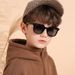 2023 neue Kinder Sonnenbrille Mode Bunte Kid Sonnenbrille Junge Mädchen Unisex Vintage Platz Goggle UV400 Gafas De Sol_voghion.com