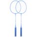 Badminton Adult Double Set With High Aesthetic Value Macaron Color Sponge Handle Badminton Racket_voghion.com