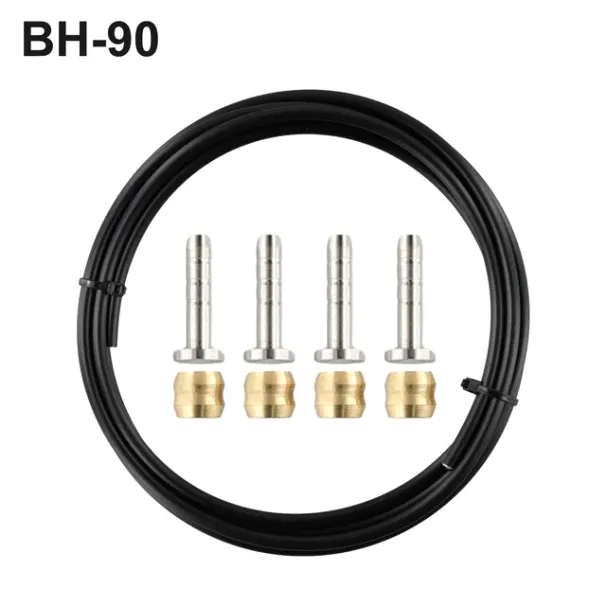 Bike SMBH59BH90 Olive And Connector Insert Set 2 5m Hydraulic Hose For Shimano Brake System_voghion.com
