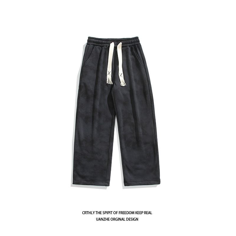 ​​Heavyweight Tie-Dye Fleece Jogger Pants – Oversized Low-Rise Sweatpants For Men (M-4XL, 100% Polyester, No Stretch, 350GSM)​​_voghion.com