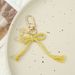 Creative Bow Gold Keychain, Fashionable And Versatile, Fancy Keychain Accessories, High-end Niche Accessories_voghion.com