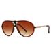 Unisex Accessories Exclusive Classic Version Of Aviator Sunglasses Eye-catching Toad Mirror_voghion.com