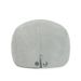 Solid color women's spring/summer minimalist duckbill cap with adjustable size, fashionable canvas, breathable men's_voghion.com