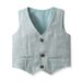 Abbigliamento per bambini Vestito per ragazzi Vestiti primaverili Bel gilet per bambina Vestito in tre pezzi Vestito per bambini di sei anni Vestito per bambini_voghion.com