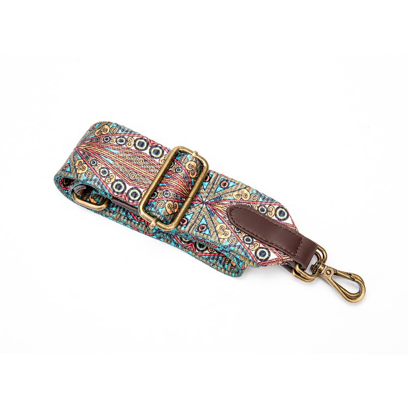Personalized Bag Shoulder Strap Genuine Leather Bag Accessories Crossbody Bag Metal Accessories Buckle Retro Bohemian Shoulder Strap_voghion.com