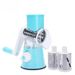 Cross-border Kitchen Multifunctional Roller Vegetable Cutter Hand Crank Household Shredder Grater Potato Slicer Cheese Machine_voghion.com