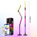 DIY Bluetooth Floor Lamp With RGBIC Color Changing & Wifi Control - Foldable Standing Light For Corner/Desk (16 Million Colors App Control Lighting)_voghion.com
