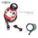 Nitescuba dykkelommelyktadapter 1-tommers kulemonteringsadapter for Inon Strobe Z330 D200 S2000 undervannsfotografering_voghion.com