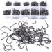 Kaou01 500Pcs 10 Sizes Assorted Sharpened Fish Hooks Lures Baits And Fishing Tackle Box_voghion.com