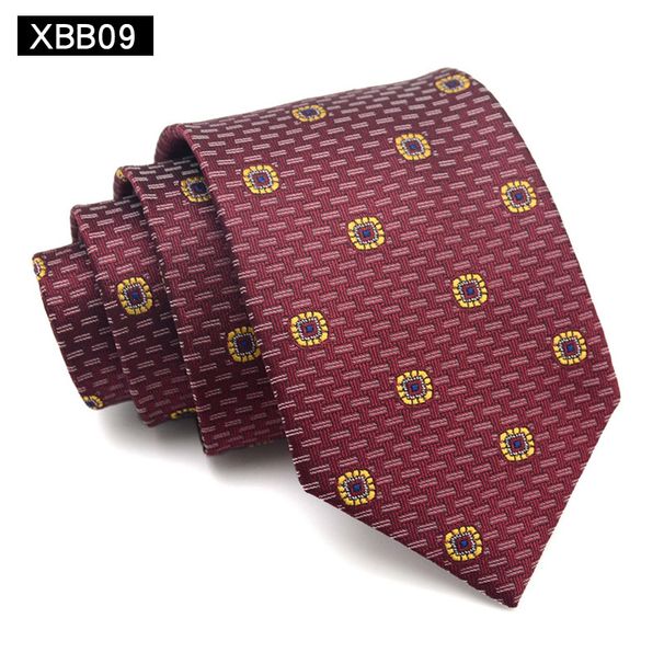 Krawatte für formelles Businesshemd für Herren, Champagner, Khaki, Braun, gestreifter Blumenkragen, handgebunden, breite Auflage 8 cm_voghion.com