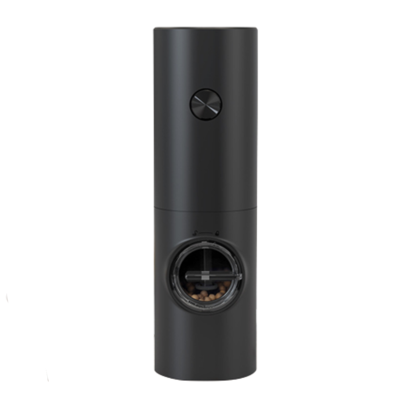 Multifunctional Electric Salt and Pepper Grinder With Led Light Home Portable Adjustable Type C Charging Base Kitchen Spice Mill_voghion.com