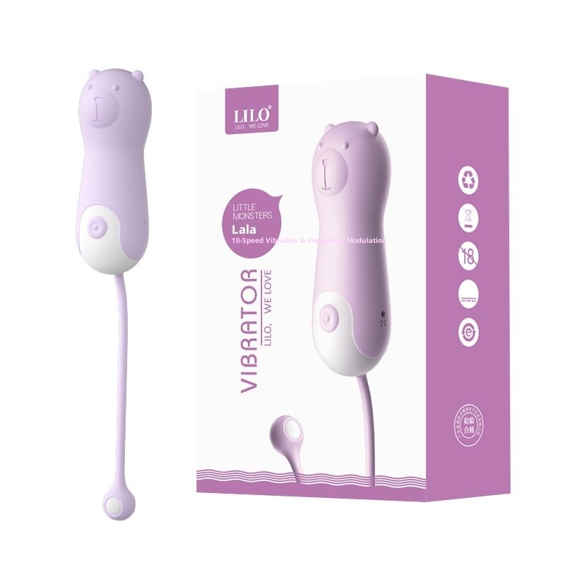 LuvBox Laile Lala Bear Vibratore Silenzioso con Succhiamento Invisibile, Dispositivo di Autodifesa Silenzioso per Donne, Piccolo Giocattolo Istantaneo_voghion.com