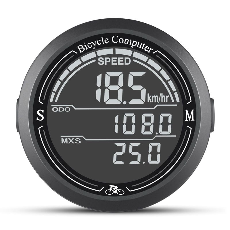 Road Night Light Waterproof High Precision Bicycle Riding Gear Long Battery Life Large Screen Mountain Bike Computer_voghion.com