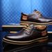 Spring And Autumn Large Size Men's Low-Top Lace-Up Casual Leather Hand-Stitched British Style Work Shoes For Men_voghion.com