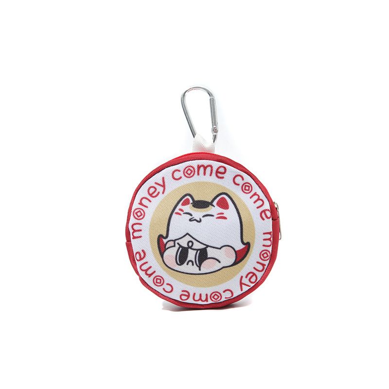 Koptelefoon oplader hoofd ronde opbergtas anti-val schattige cartoon datakabel stroomkabel wissel USB-stick portemonnee_voghion.com