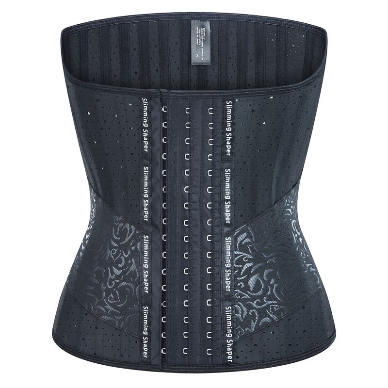 sports and fitness shapewear latex tummy control punching shapewear 25 steel bone reinforced version belt_voghion.com